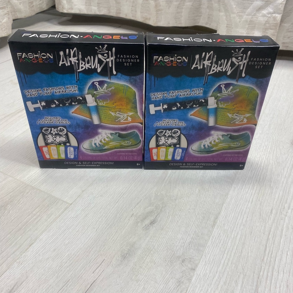 Fashion Angels Airbrush Sneaker Design Set - Multicolor